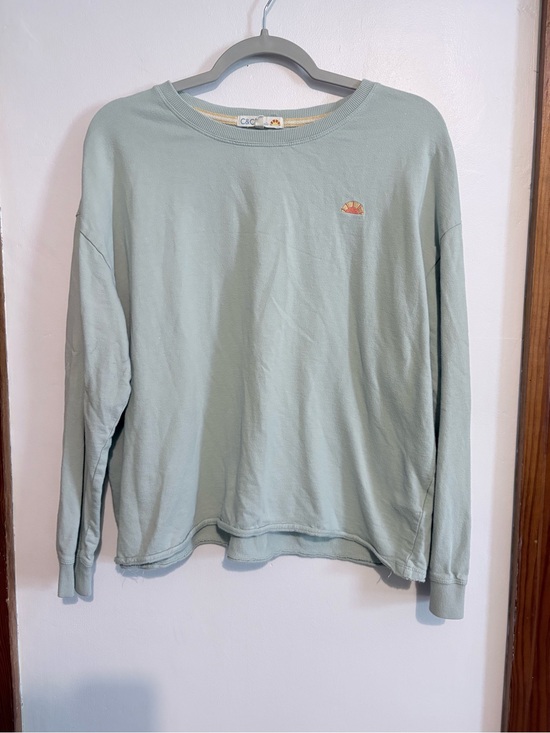 C&C California Tops - C&C California Sage Crewneck Sweatshirt with embroidered sun